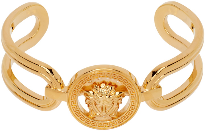Photo: Versace Gold Medusa '95 Cuff Bracelet