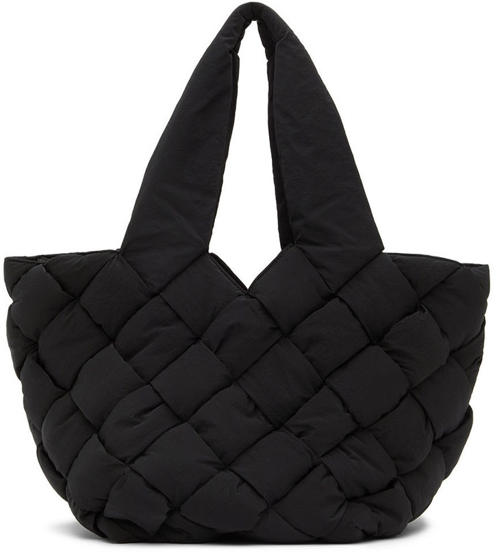 Photo: Bottega Veneta Black Cassette Tote