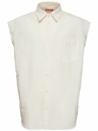 DIESEL S-simens Sleeveless Cotton & Linen Shirt