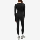 Adanola Women's Ultimate Long Sleeve Unitard in Black