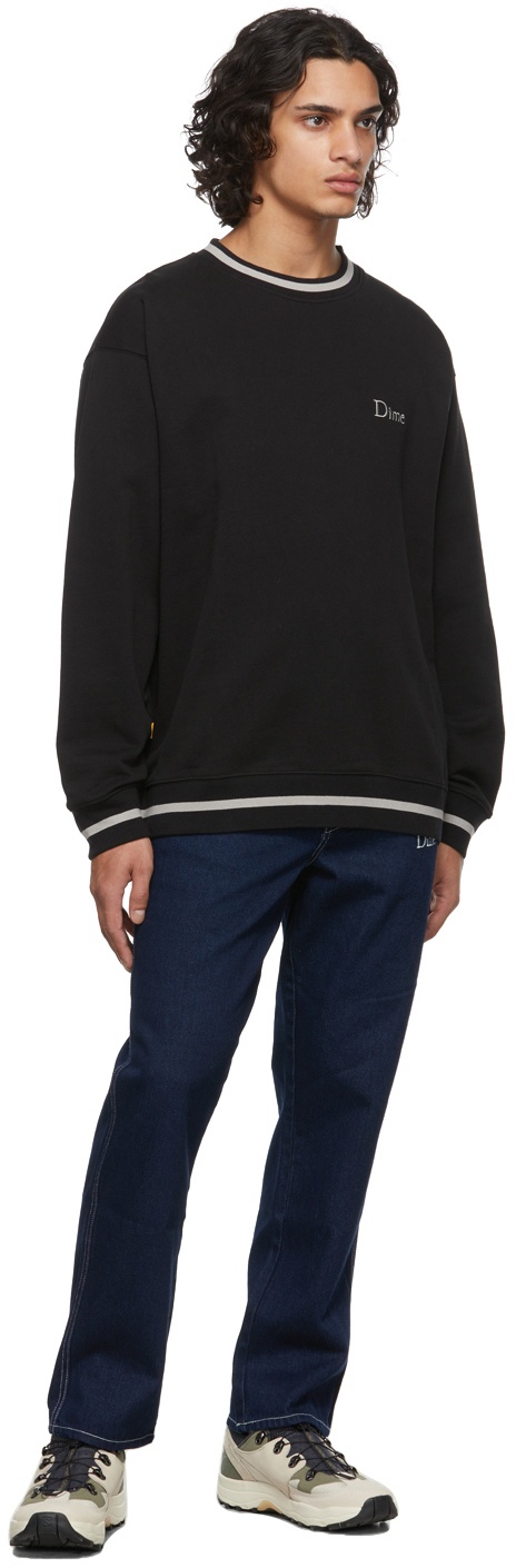 Dime Black Classic French Terry Crewneck Dime