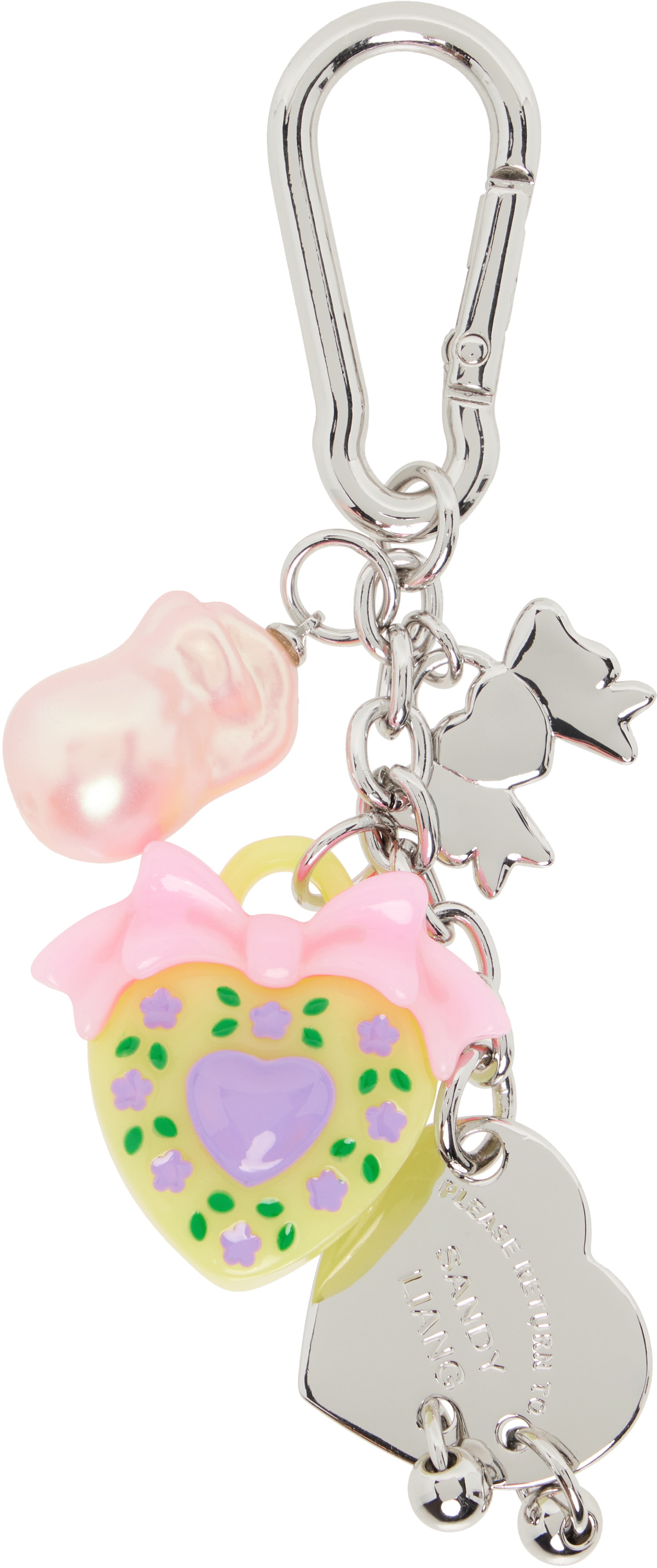 Sandy Liang Wing Bag Charm - Pink – Kith