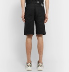 Raf Simons - Wide-Leg Denim Shorts - Black
