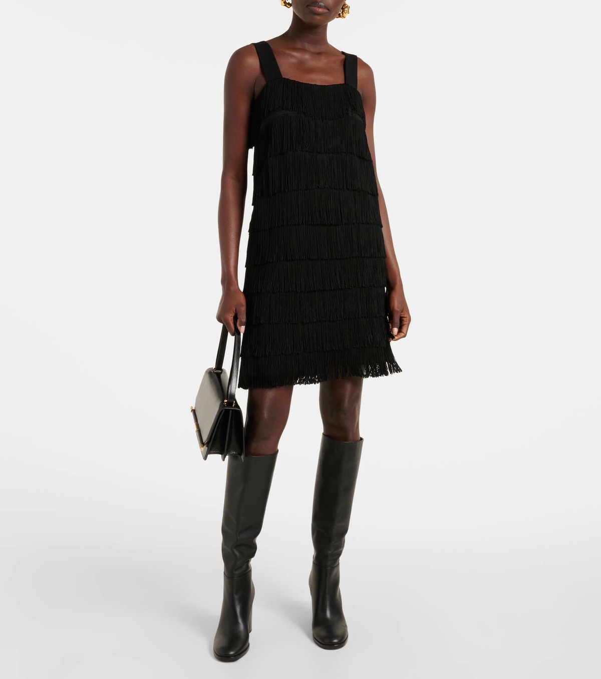 Dorothee Schumacher Emotional Essence fringed minidress