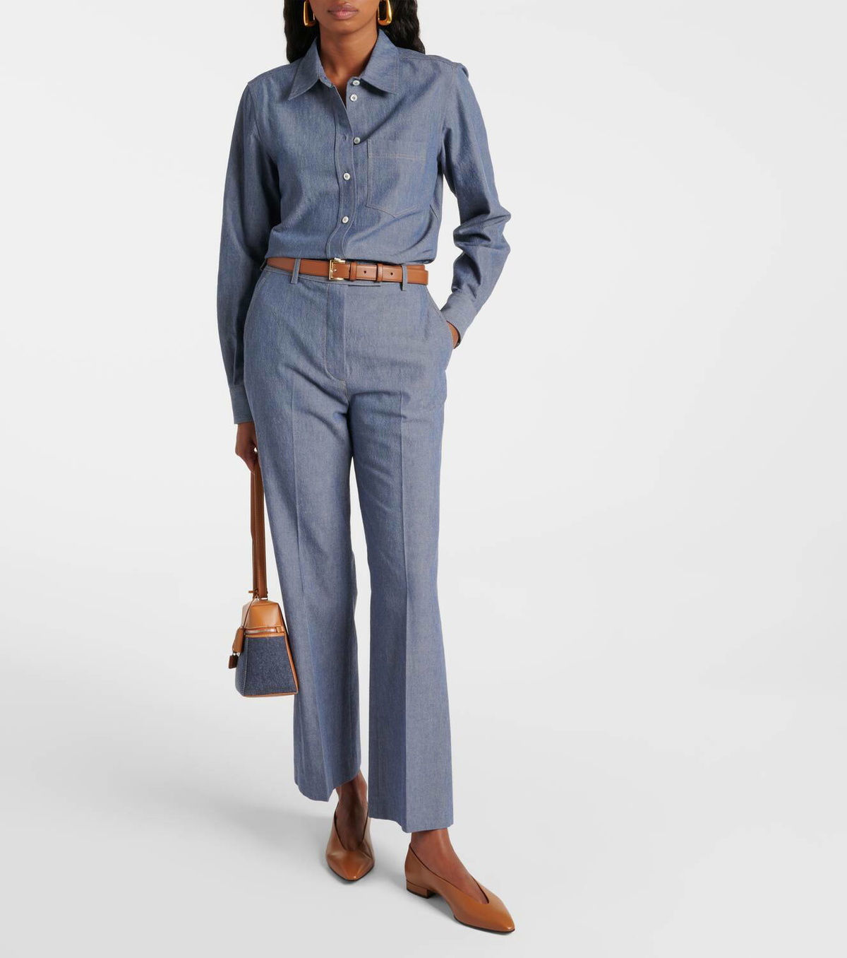 Loro Piana Roslyn chambray shirt Loro Piana