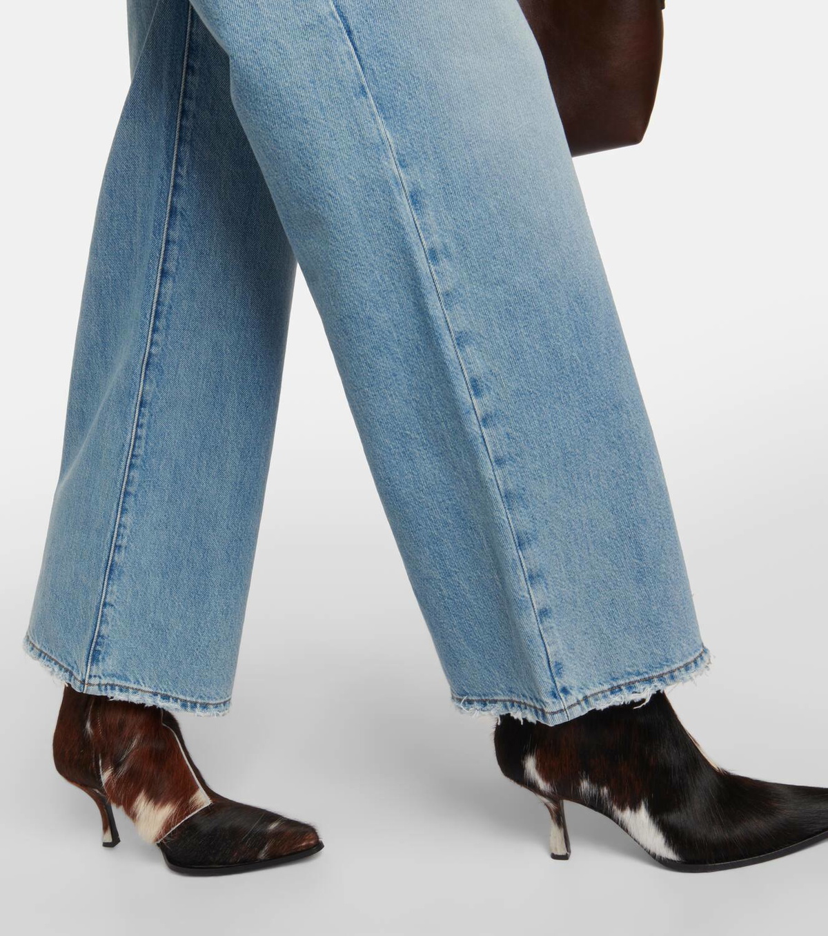 【関税込み】FRAME インディゴ Le Jane ジーンズ Frame 'le Jane' Straight Leg Jeans | italist