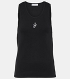 JW Anderson Anchor cotton jersey tank top