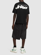 OFF-WHITE Shared Skate Logo Cotton T-shirt