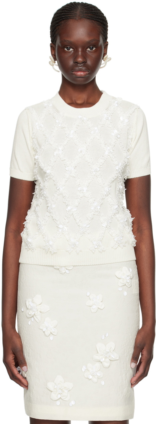 SHUSHU/TONG White Logo Tight-Fitting Short T-shirt Shushu/Tong SHUSHU/TONG White Logo Tight-Fitting Short T-shirt Shushu/Tong