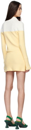 Kijun Yellow Half-Zip Minidress