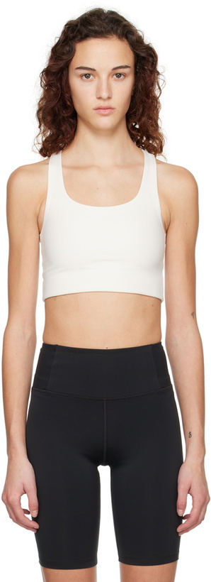 Photo: Girlfriend Collective White Paloma Sport Bra