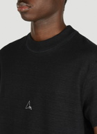 Roa - Logo Print T-Shirt in Black
