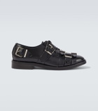 Simone Rocha Buckle-detail leather brogues