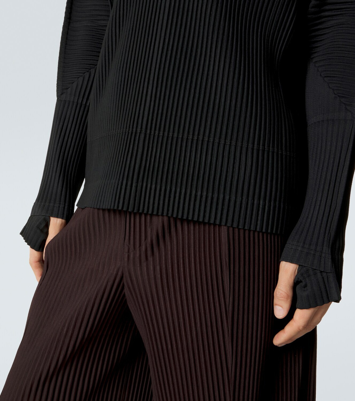 Homme Plissé Issey Miyake Monthly Colors: March pleated top