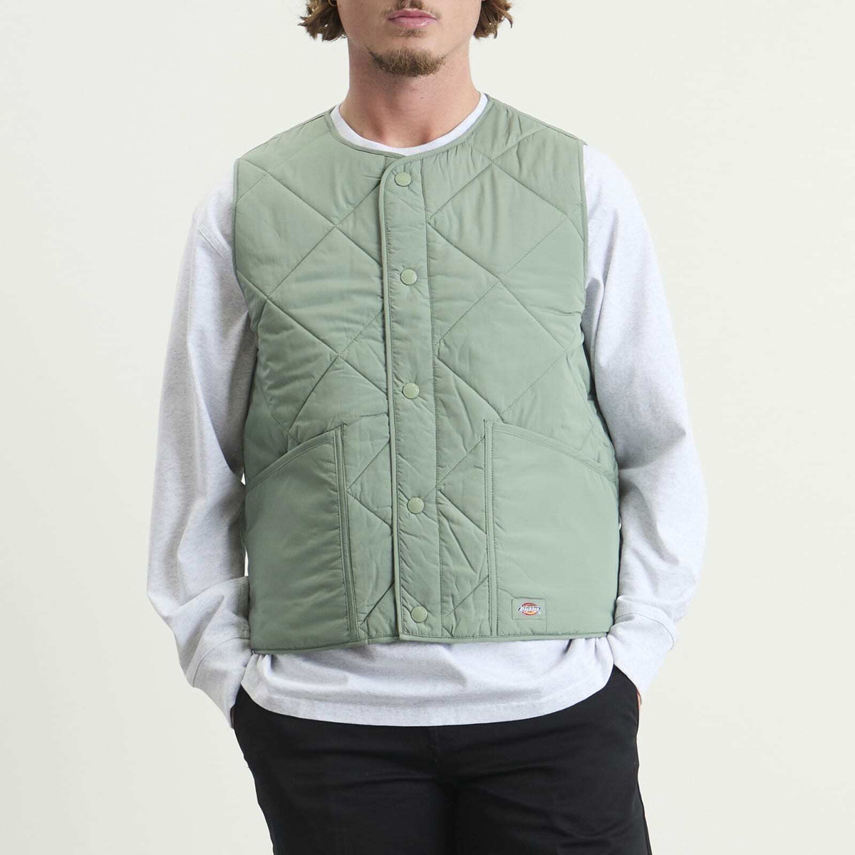 Dickies Men's Samburg Liner Vest in Sea Spray