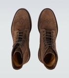 Brunello Cucinelli - Suede lace-up boots