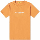 Dime Men's Block Font T-Shirt in Jupiter