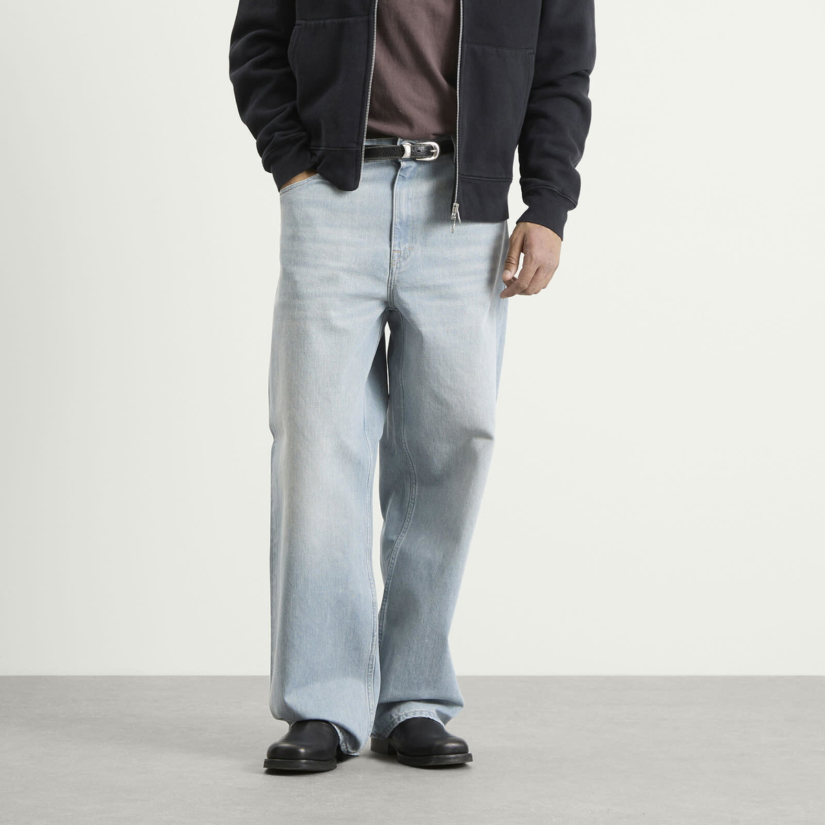 Our Legacy Men's Vast Cut Jeans in Pale Coast Our Legacy