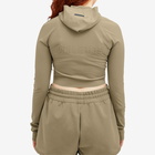 Adidas x FOG Women's Adidas x Fear of God Athletics Crop Hoodie in Clay