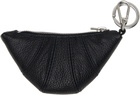 LEMAIRE Black Mini Croissant Keychain