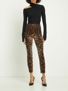 DOLCE & GABBANA - Leopard Print Jersey Leggings
