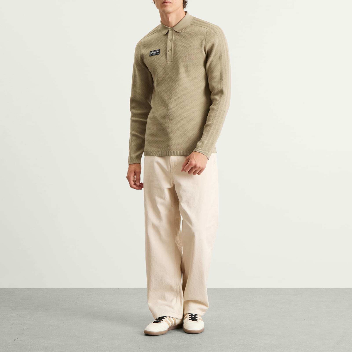 Adidas Men's Ravensworth Polo in Blanch Cargo