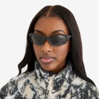 Oakley Plantaris Sunglasses in Matte Black/Prizm Grey 