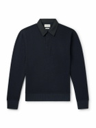 Oliver Spencer - Organic Cotton-Blend Polo Shirt - Blue