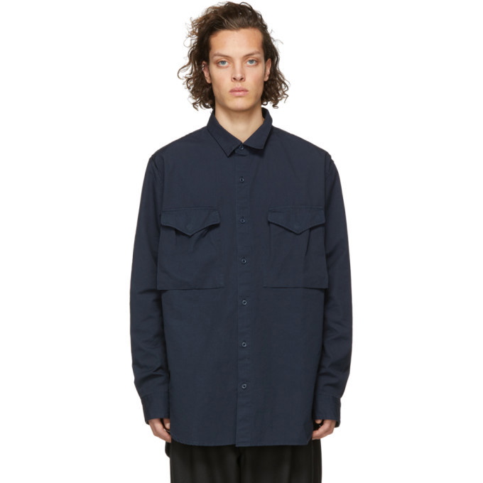 nonnative Navy Hunter Shirt Nonnative