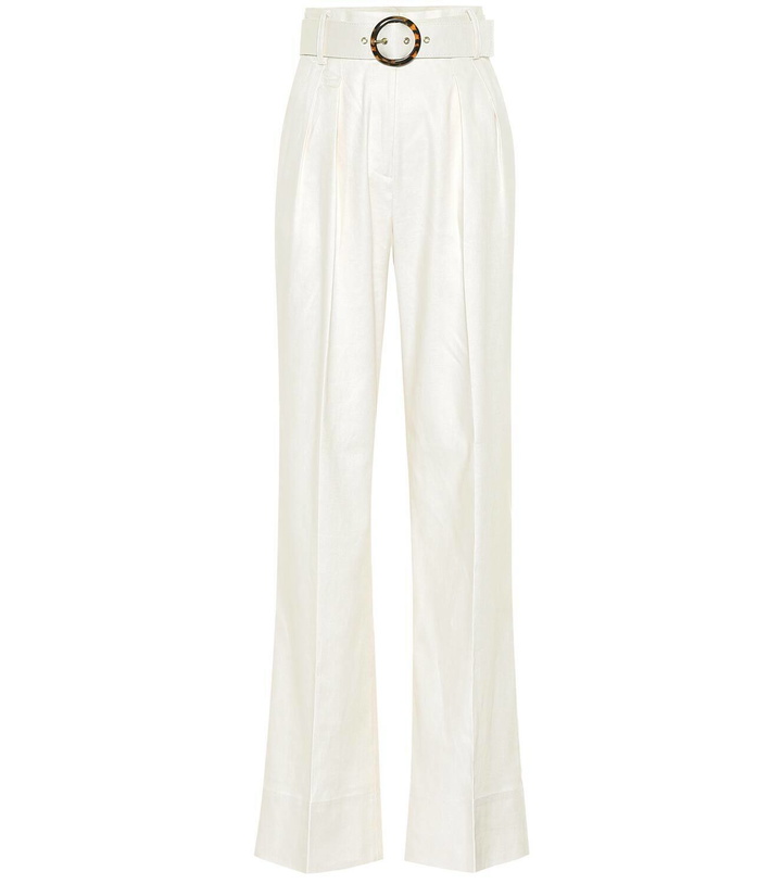 Photo: Rebecca Vallance Taylor high-rise wide-leg pants