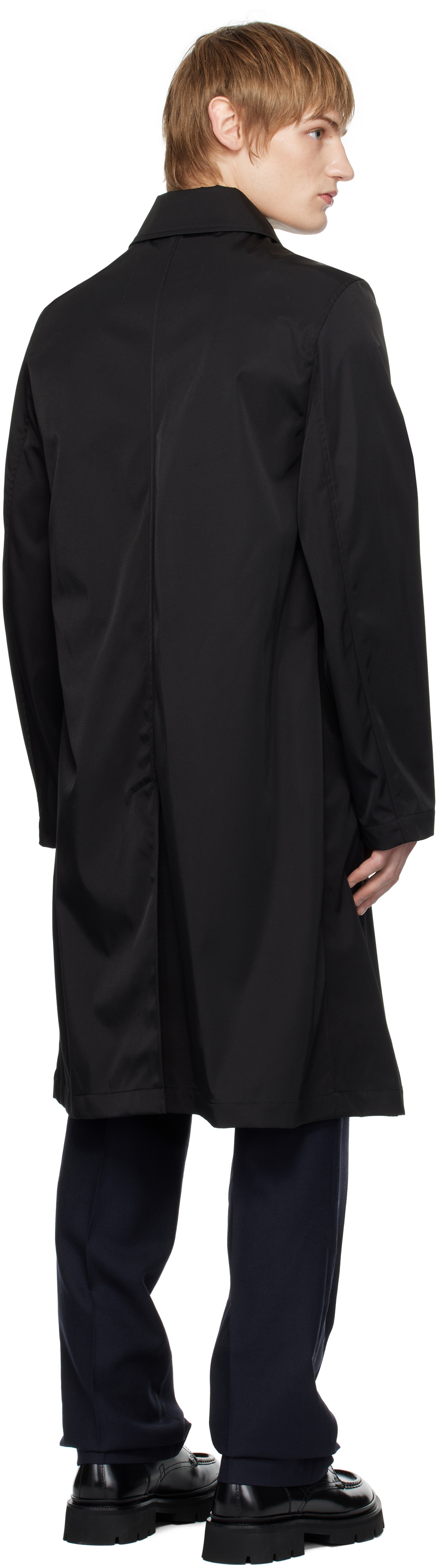 AMI Paris Black 'AMI Alexandre Mattiussi' Rain Coat AMI