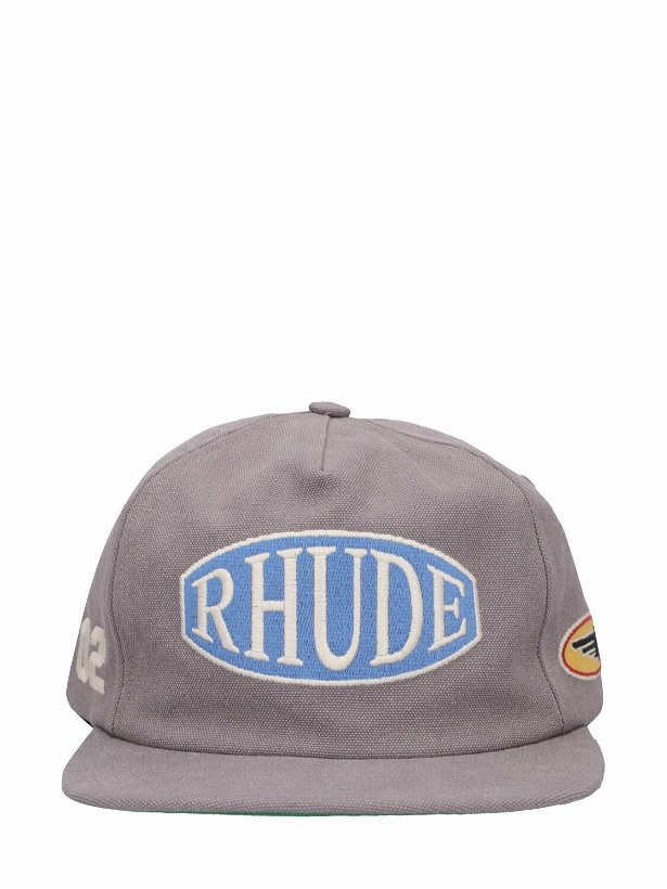 Photo: RHUDE - Rhude Rally Washed Canvas Hat