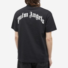 Palm Angels Men's Shark T-Shirt in Black/White