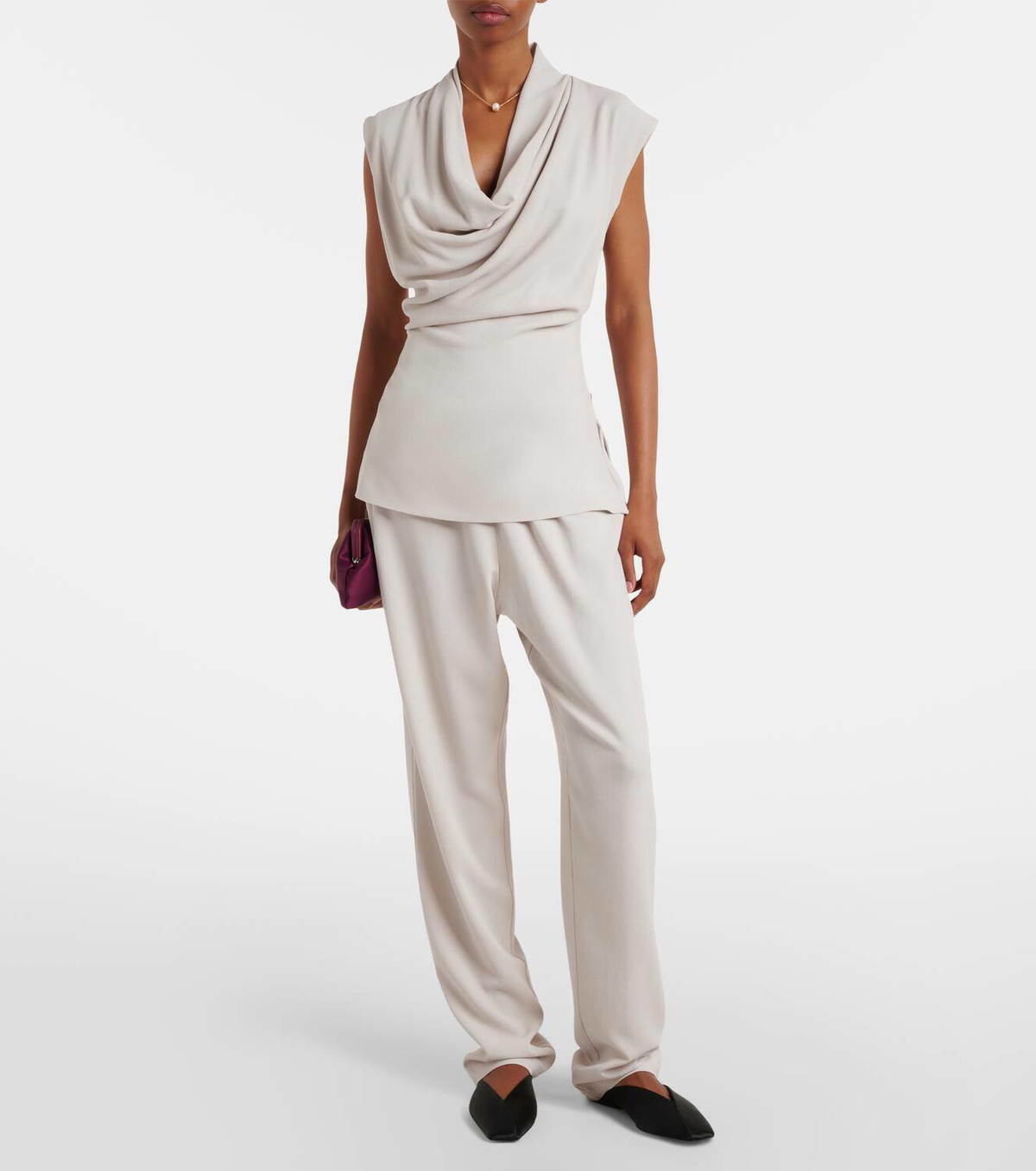 Tove Terri woven straight pants