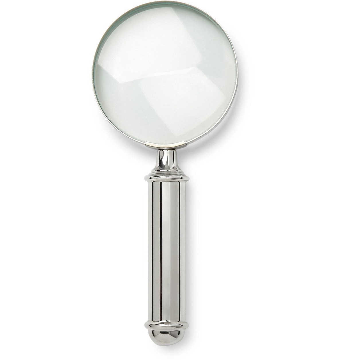 A silver color steel made hand designed adjustable magnifying glass,  complete handmade, made by artisians High