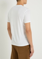Tom Ford Logo-embroidered Jersey T-shirt White