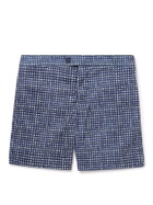 Odyssee - Joannon Slim-Fit Mid-Length Printed Swim Shorts - Blue