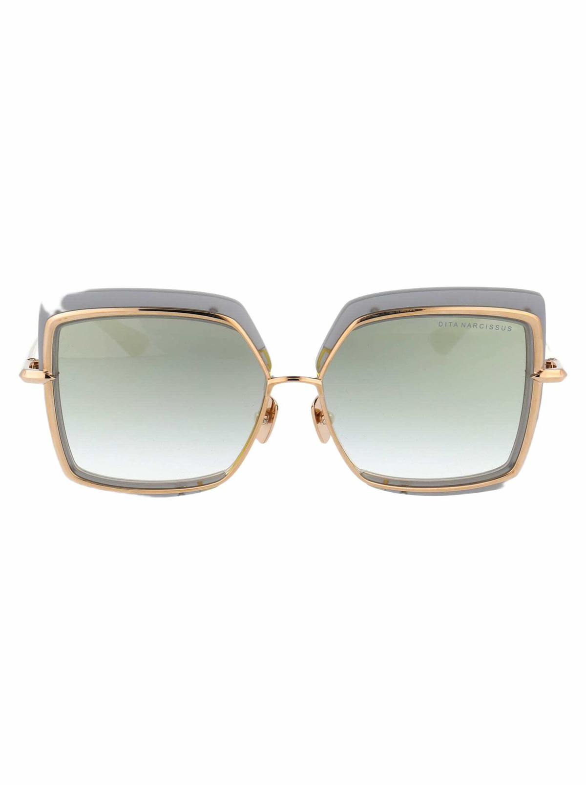 サングラス DITA Dita Eyeweare - TALON-THREE - Brown Hazel-White gold w Dita Talon-threebrown Hazel-white Gold W In Brown Hazel