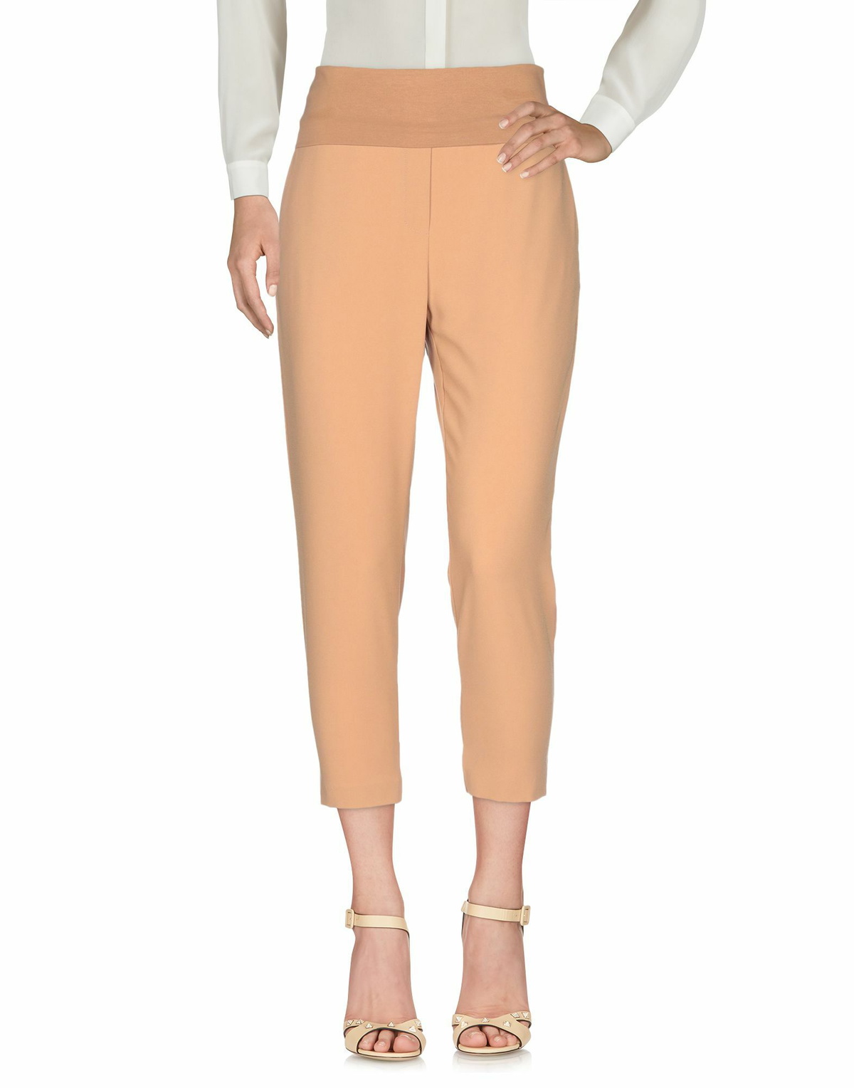 Manila Grace Womens Pants Camel