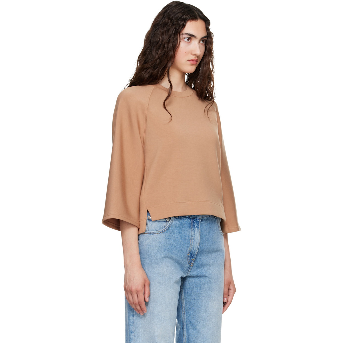 Weekend Max Mara Tan Vasto Sweatshirt