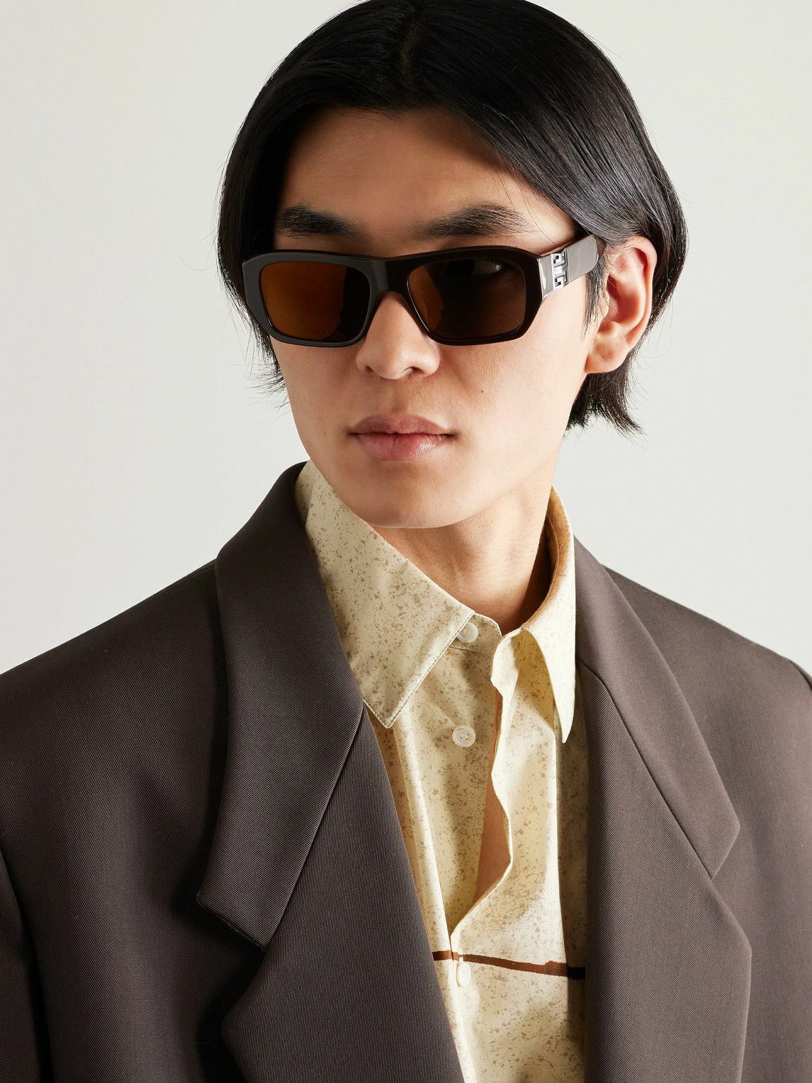 Givenchy - Square-Frame Acetate Sunglasses Givenchy