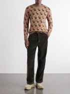 Moncler Grenoble - Jacquard Sweater - Brown