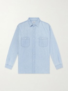 OrSlow - Cotton-Chambray Shirt - Blue