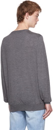 Brunello Cucinelli Gray Cashmere Sweater