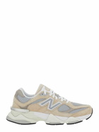 New Balance 9060 Brown Sneaker With Side Logo And Chunky Sole In Suede Unisex