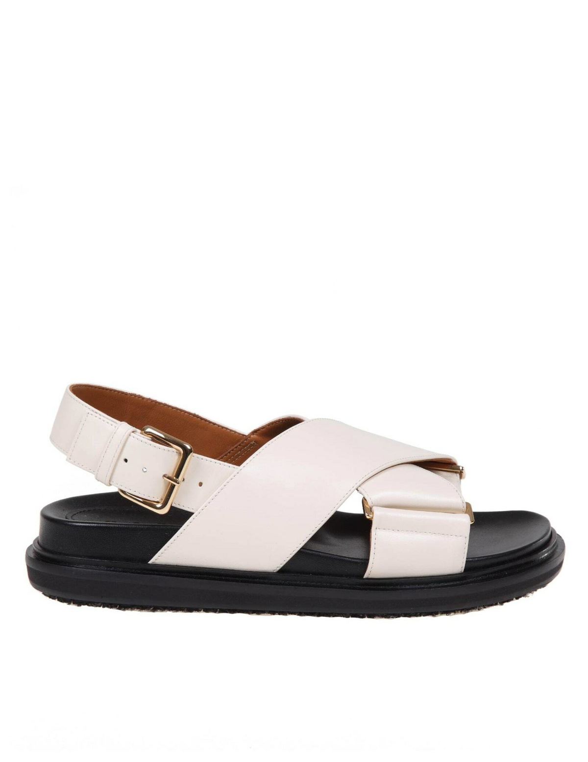 Marni Fussbett Gladiator leather sandals Marni