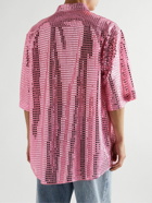 Acne Studios - Sandros Sequin-Embellished Voile Shirt - Pink