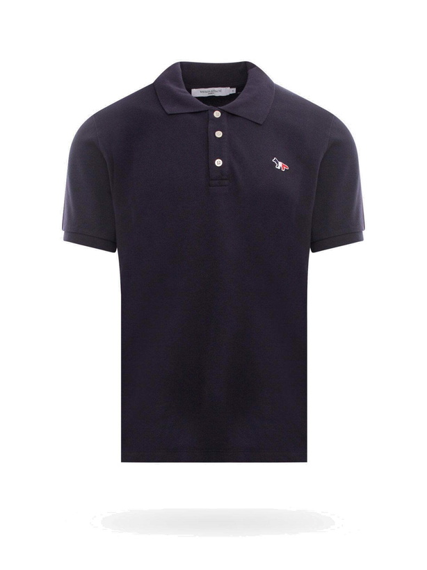 Photo: Maison Kitsune   Polo Shirt Blue   Mens