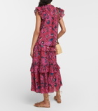 Ulla Johnson Fleur printed cotton-blend top