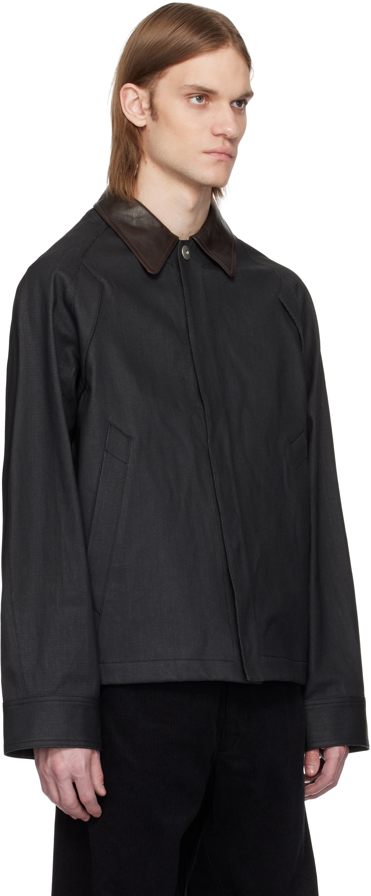Omar Afridi Black Bove Denim Jacket Omar Afridi